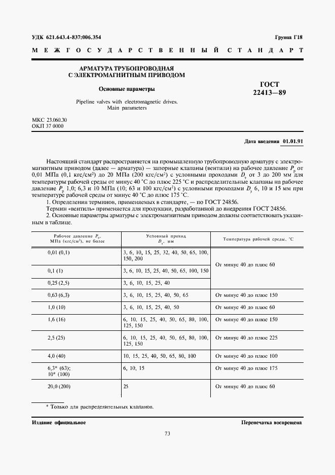 Страница 1 ГОСТ 22413-89