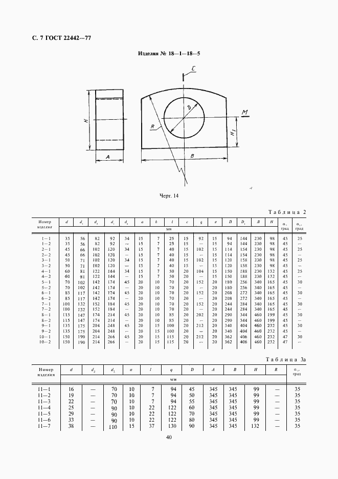 Страница 7 ГОСТ 22442-77