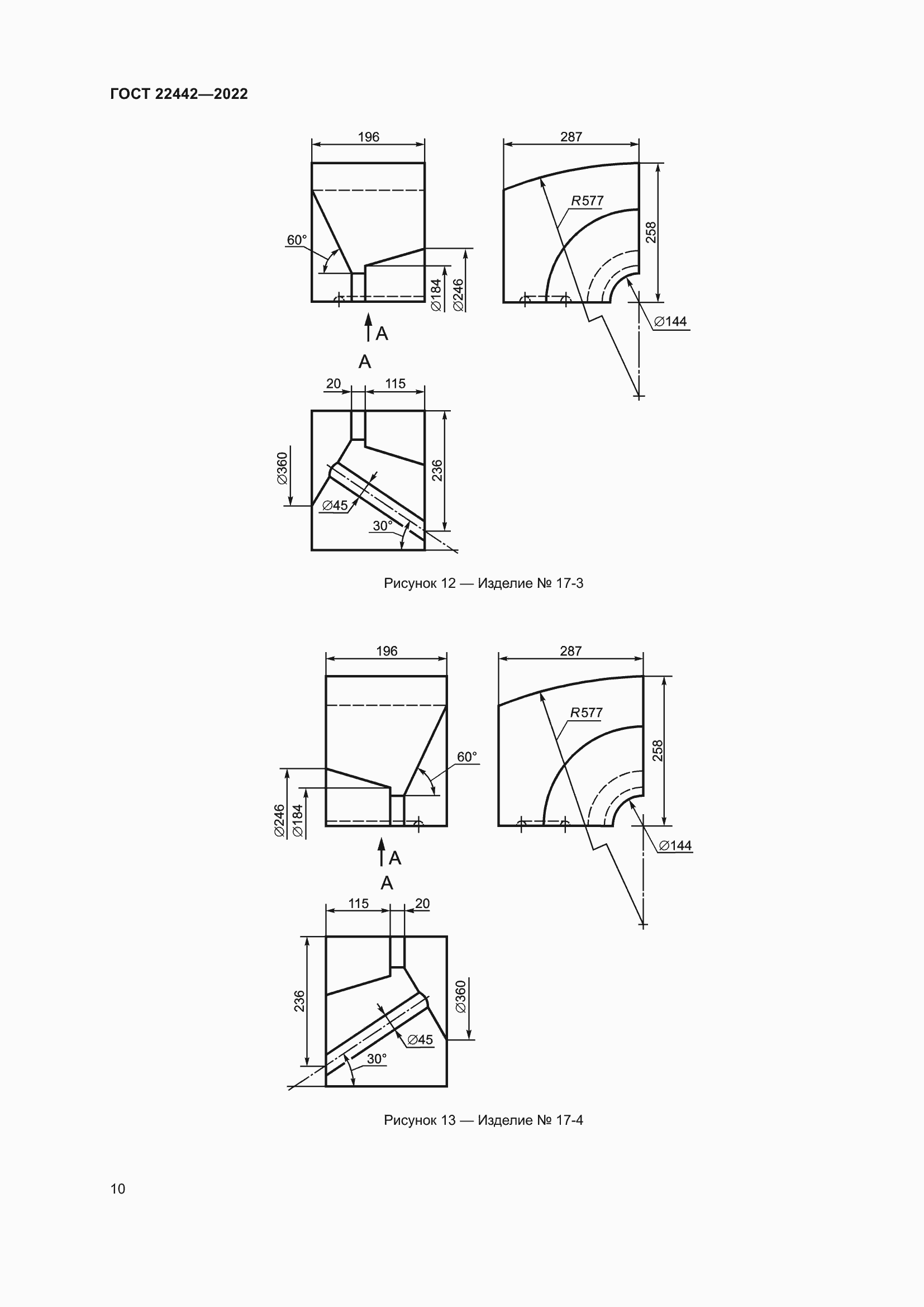 Страница 12 ГОСТ 22442-2022