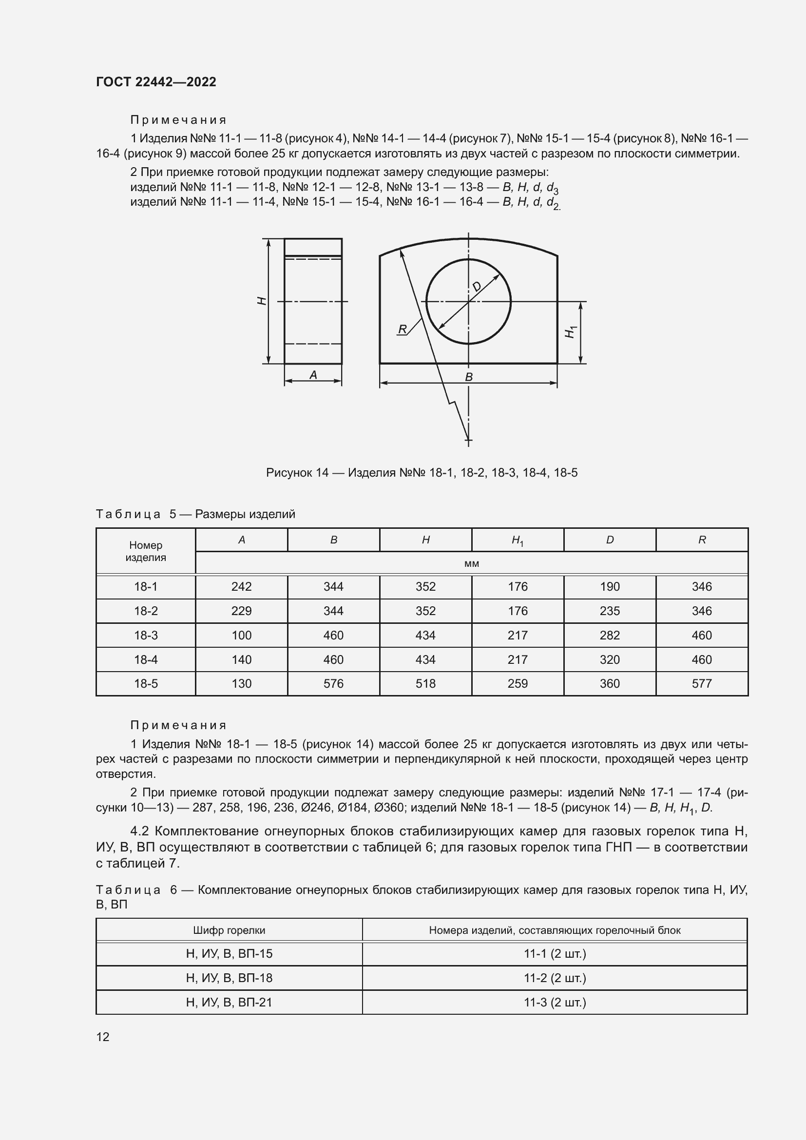 Страница 14 ГОСТ 22442-2022