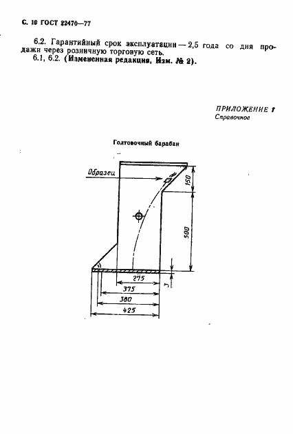 Страница 12 ГОСТ 22470-77
