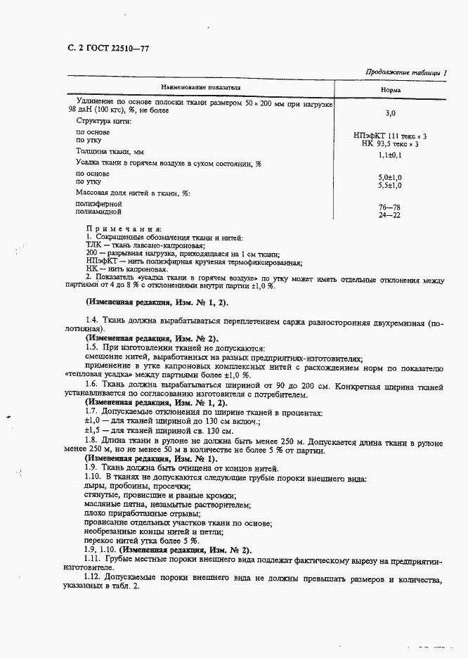 Страница 3 ГОСТ 22510-77