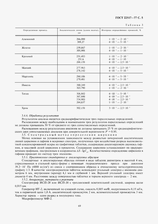 Страница 5 ГОСТ 22517-77