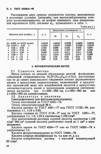 Страница 2 ГОСТ 22536.3-88