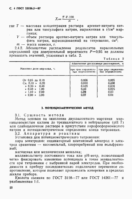 Страница 4 ГОСТ 22536.5-87