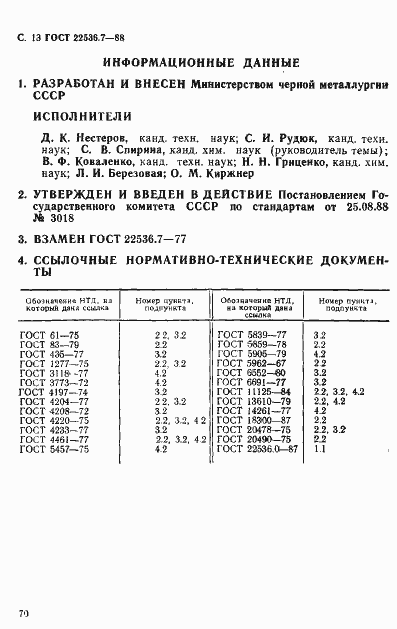 Страница 13 ГОСТ 22536.7-88