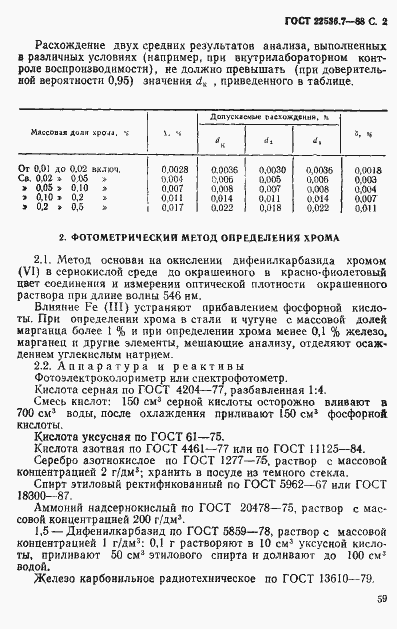 Страница 2 ГОСТ 22536.7-88
