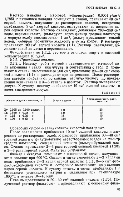 Страница 4 ГОСТ 22536.10-88
