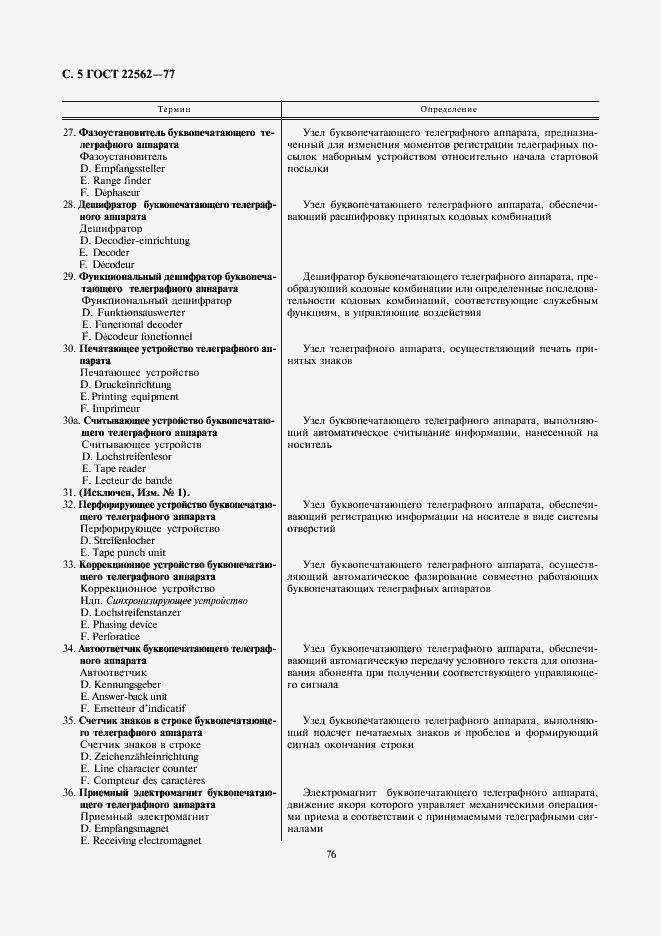 Страница 5 ГОСТ 22562-77