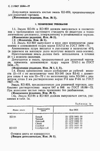 Страница 3 ГОСТ 22564-77