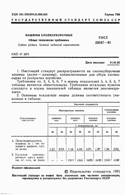 Страница 2 ГОСТ 22587-91