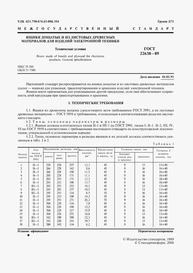 Страница 2 ГОСТ 22638-89