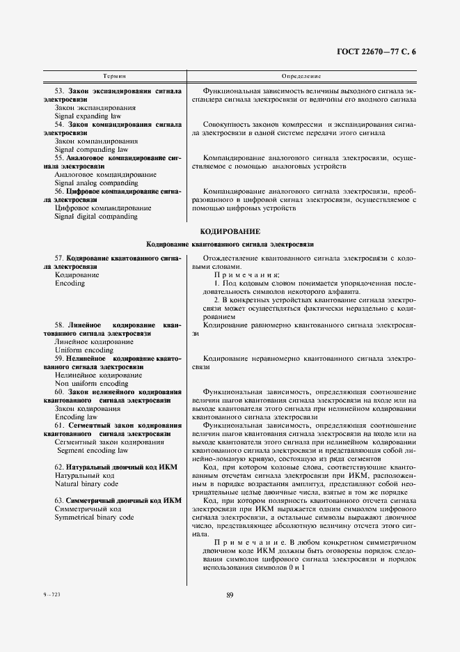 Страница 6 ГОСТ 22670-77