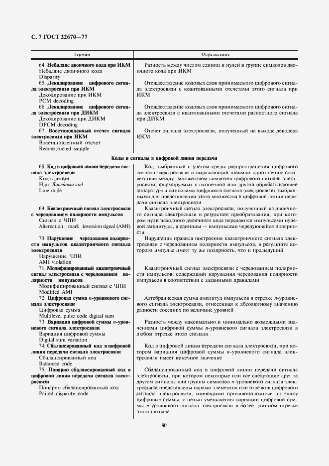 Страница 7 ГОСТ 22670-77