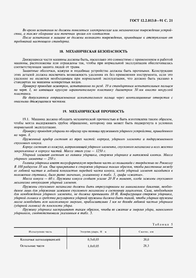 Страница 22 ГОСТ 12.2.013.0-91