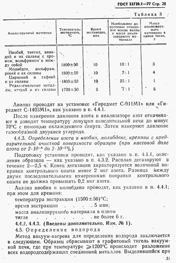 Страница 28 ГОСТ 22720.1-77
