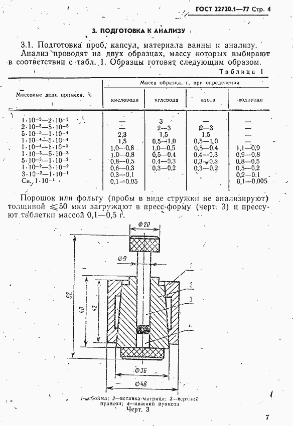 Страница 4 ГОСТ 22720.1-77