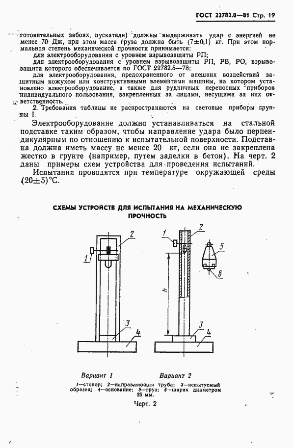Страница 20 ГОСТ 22782.0-81