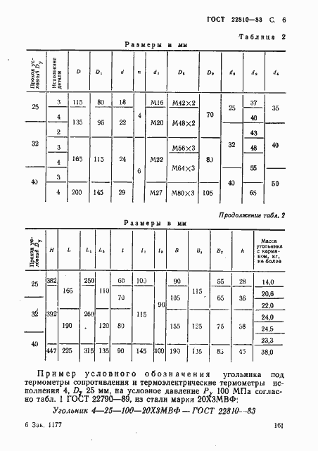 Страница 6 ГОСТ 22810-83