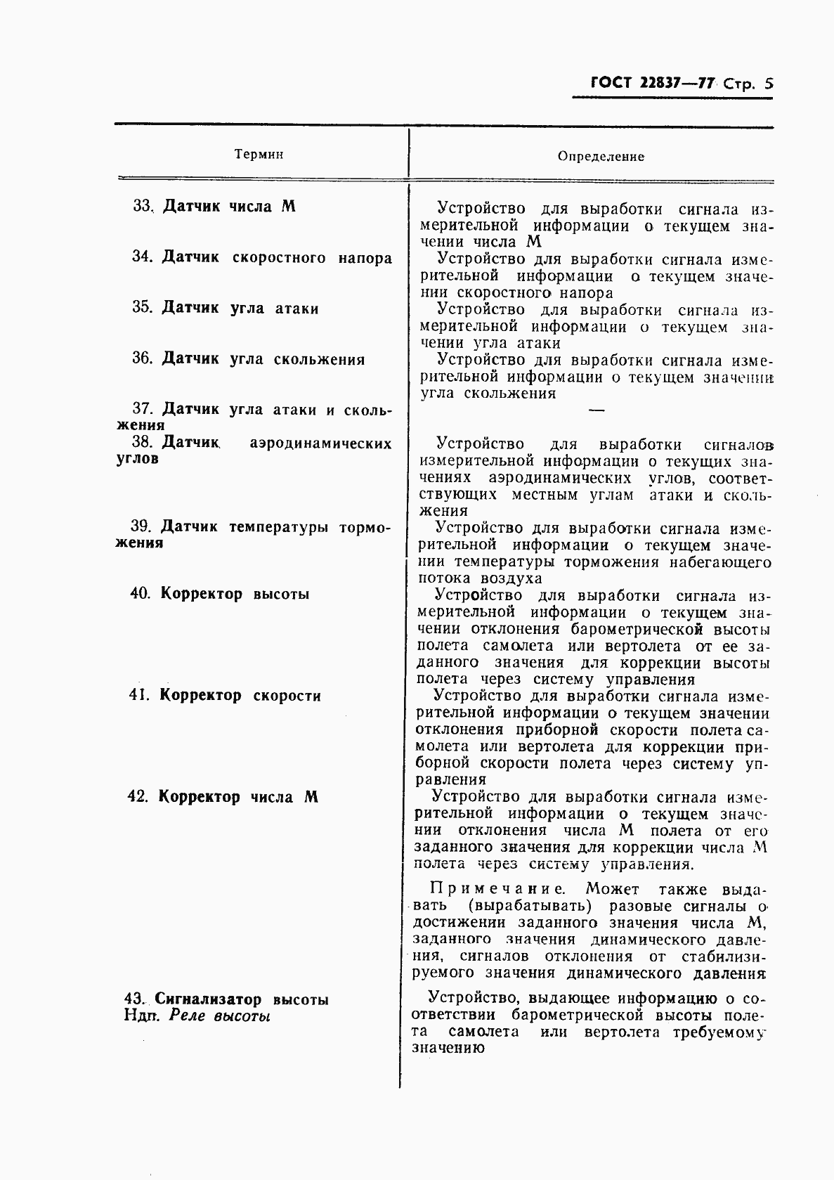 Страница 6 ГОСТ 22837-77