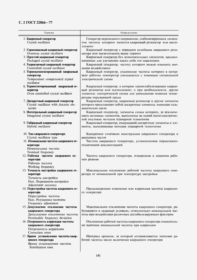 Страница 2 ГОСТ 22866-77