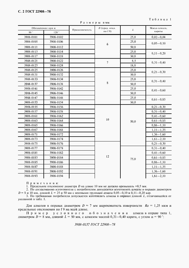 Страница 3 ГОСТ 22908-78