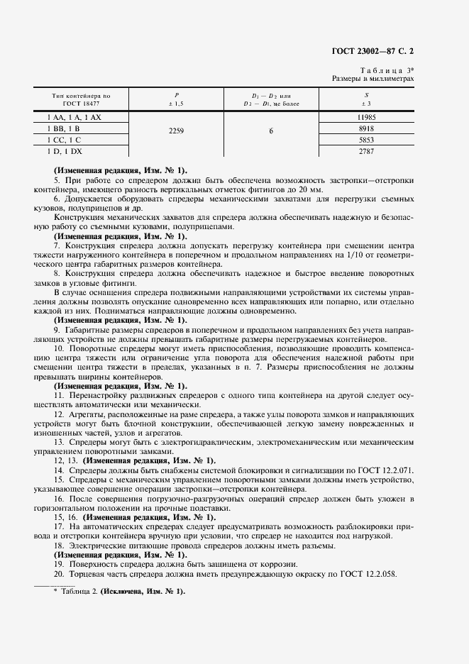 Страница 3 ГОСТ 23002-87