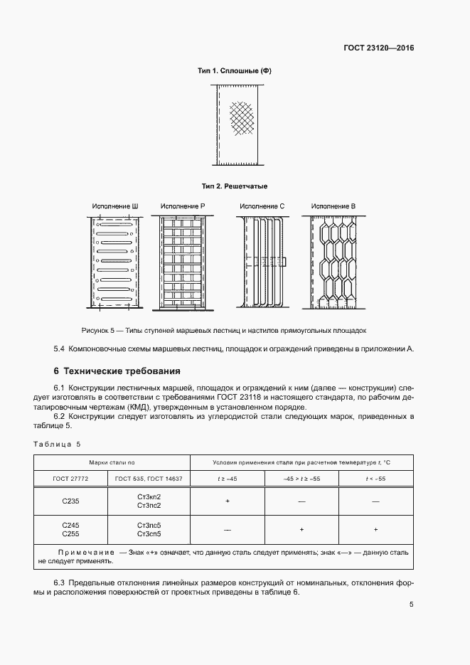 Страница 8 ГОСТ 23120-2016