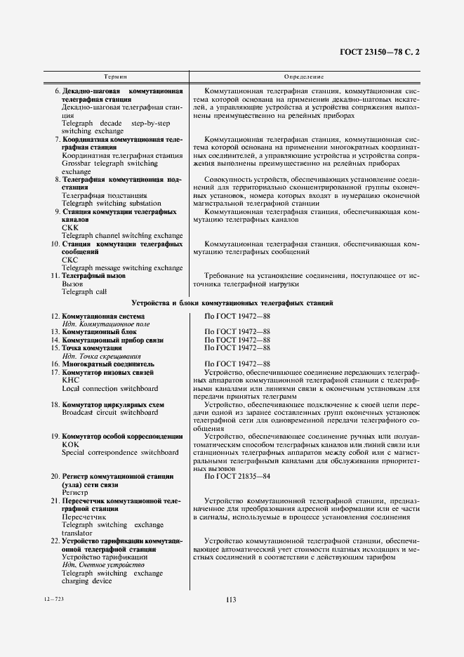 Страница 2 ГОСТ 23150-78