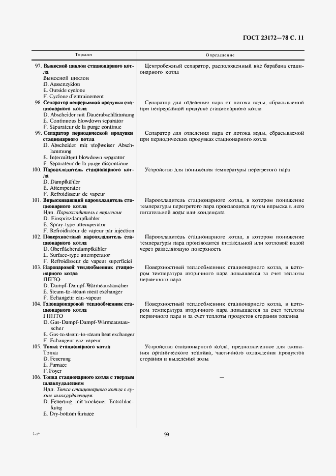 Страница 11 ГОСТ 23172-78