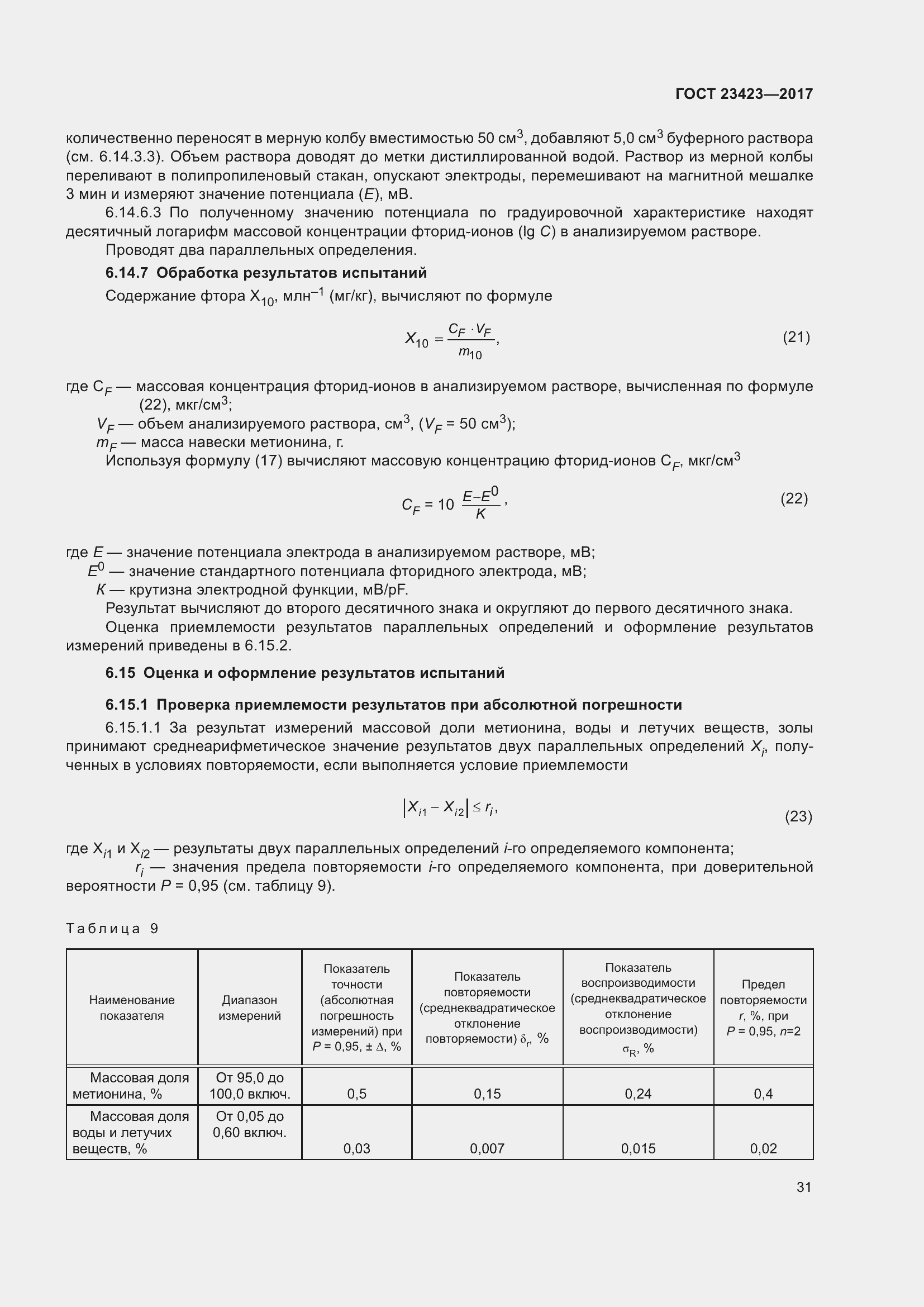 Страница 36 ГОСТ 23423-2017