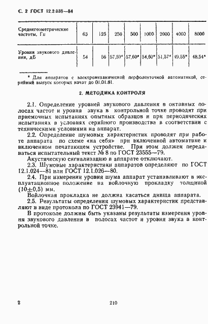 Страница 2 ГОСТ 12.2.038-84