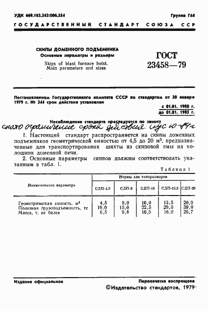 Страница 3 ГОСТ 23458-79