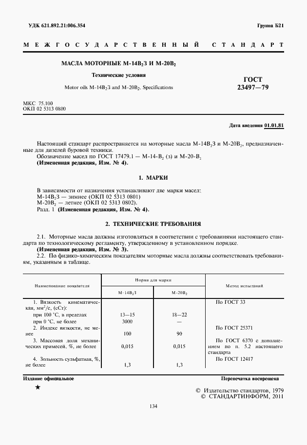 Страница 2 ГОСТ 23497-79