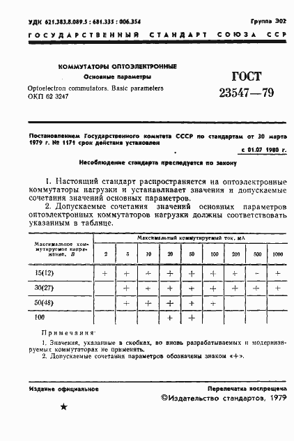 Страница 2 ГОСТ 23547-79