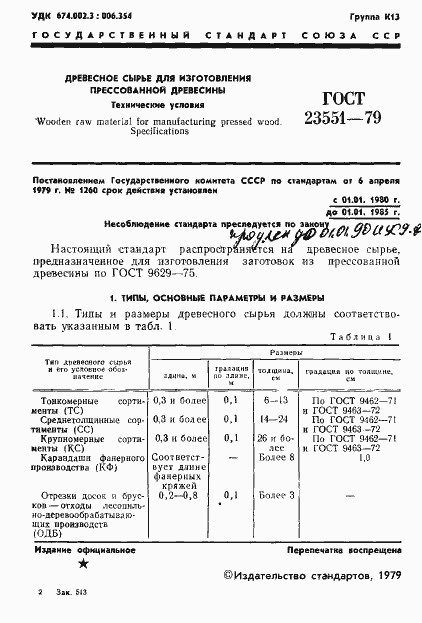 Страница 3 ГОСТ 23551-79