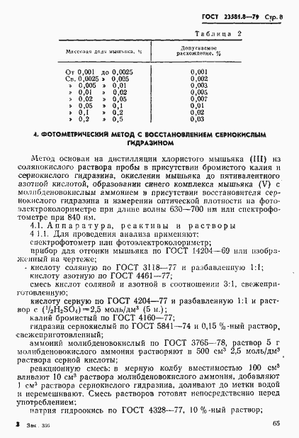 Страница 8 ГОСТ 23581.8-79