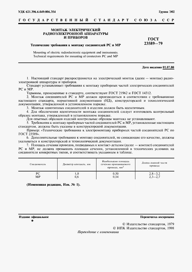 Страница 2 ГОСТ 23589-79