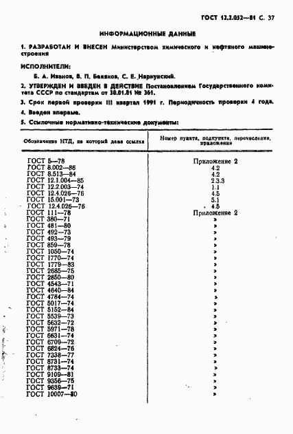 Страница 39 ГОСТ 12.2.052-81