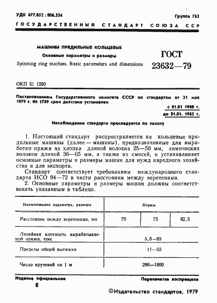 Страница 3 ГОСТ 23632-79
