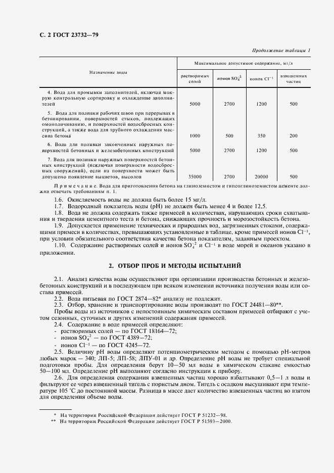 Страница 4 ГОСТ 23732-79