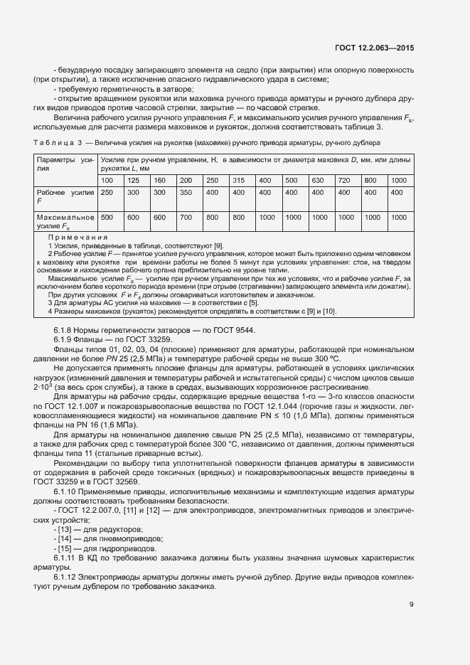 Страница 13 ГОСТ 12.2.063-2015