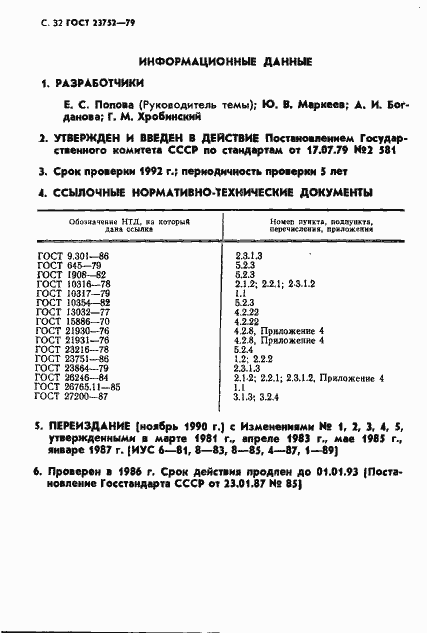 Страница 33 ГОСТ 23752-79
