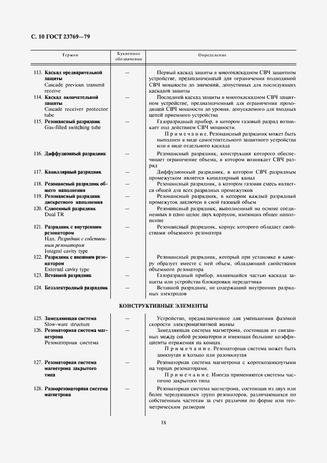 Страница 10 ГОСТ 23769-79