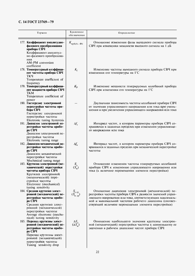 Страница 14 ГОСТ 23769-79