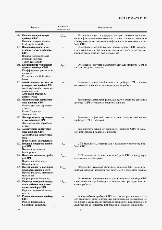 Страница 15 ГОСТ 23769-79