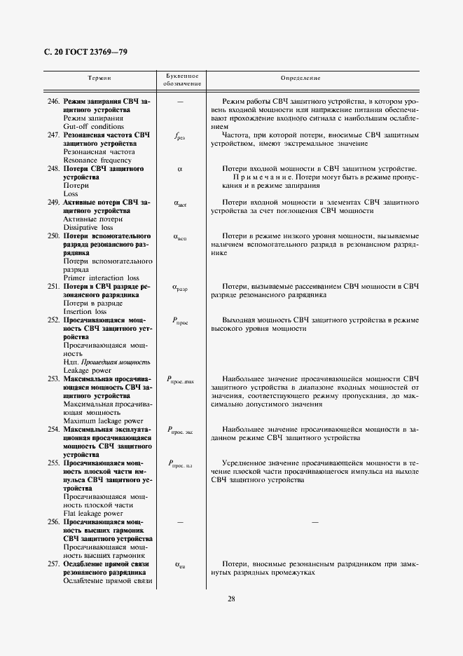 Страница 20 ГОСТ 23769-79