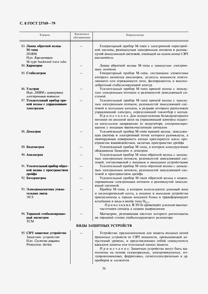 Страница 8 ГОСТ 23769-79