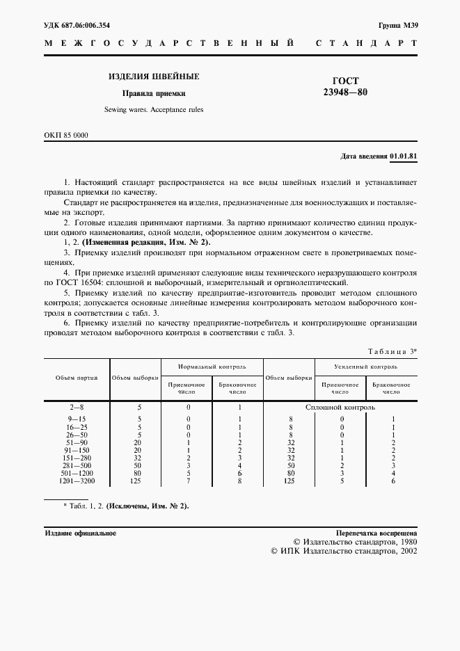 Страница 2 ГОСТ 23948-80