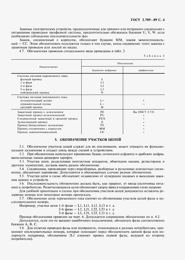 Страница 5 ГОСТ 2.709-89